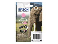 Epson 24XL - 9.8 ml - XL - ljus magenta - original - blister med RF-larm - bläckpatron - för Expression Photo XP-55, 750, 760, 850, 860, 950, 960, 970; Expression Premium XP-750, 850 C13T24364022