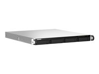 QNAP TS-464U - NAS-server - 4 fack - 24 TB - kan monteras i rack - SATA 6Gb/s - HDD 6 TB x 4 - RAID 0, 1, 5, 6, 10, JBOD - RAM 8 GB - 2.5 Gigabit Ethernet - iSCSI support - 1U TS-464U-8G+4XST6000VN001