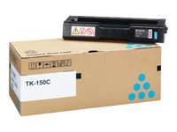 Kyocera TK 150C - Cyan - original - tonerkassett - för Kyocera FS-C1020MFP, FS-C1020MFP/KL3, FS-C1020MFP+, FS-C1020MFP+/KL3 1T05JKCNL0