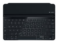 Logitech Ultrathin - Tangentbord och foliefodral - Bluetooth - schweizisk - rymdgrå 920-006218