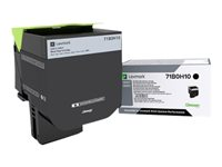 Lexmark X417 - Lång livslängd - svart - original - tonerkassett LCCP - för Lexmark CS417dn, CX417de 71B0H10