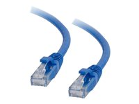 C2G - Patch-kabel - RJ-45 (hane) till RJ-45 (hane) - 3 m - UTP - CAT 5e - startad, hakfri - blå 82421