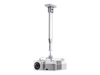 SMS Projector CL V500-750 w/SMS UniSlide - Monteringssats (takmontering) - lutning och vridning - för projektor - silver, aluminium - takmonterbar AE012055