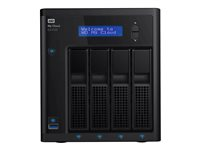 WD My Cloud EX4100 WDBWZE0080KBK - NAS-server - 4 fack - 8 TB - HDD 4 TB x 2 - RAID 0, 1, 5, 10, JBOD, 5 hot spare - RAM 2 GB - Gigabit Ethernet - iSCSI support WDBWZE0080KBK-EESN