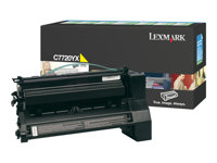 Lexmark - Extra lång livslängd - gul - original - tonerkassett LCCP, LRP - för Lexmark C772, C772dn, C772dtn, C772n, X772e MFP, X772e MFP Page Plus Solution, X772es MFP C7720YX