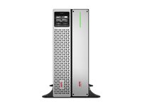 APC Smart-UPS On-Line SRTL1500RM4UXLI-NC - UPS (kan monteras i rack) (hög densitet) - AC 220/230 V - 1350 Watt - 1500 VA - litiumjon - Ethernet, RS-232, USB - utgångskontakter: 8 - 4U - 1.83 m sladd - svart med främre avfasning i silver - med APC UPS Network Management Card SRTL1500RM4UXLI-NC