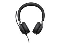Jabra Evolve2 40 SE MS Stereo - Headset - på örat - kabelansluten - USB-C - ljudisolerande - Certifierad för Microsoft-teams 24189-999-899