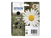 Epson 18 - 5.2 ml - svart - original - bläckpatron - för Expression Home XP-212, 215, 225, 312, 315, 322, 325, 412, 415, 422, 425 C13T18014010