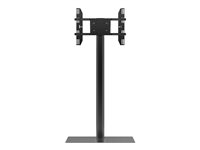 Multibrackets M Display Stand 180 Single - Ställ - för platt panel - aluminium, stål - svart - skärmstorlek: 24"-63" - monteringsgränssnitt: upp till 700 x 400 mm - golvstående 7350073732425