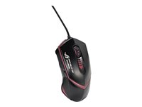 ASUS GX1000 Eagle Eye - Mus - laser - 6 knappar - kabelansluten - USB - svart 90-XB3B00MU00010-