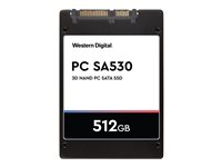 WD PC SA530 - SSD - 512 GB - inbyggd - 2.5" - SATA 6Gb/s SDASB8Y-512G