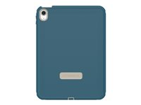 OtterBox Defender Series - Skyddsfodral för surfplatta - robust - polykarbonat, syntetiskt gummi - offtider (blå) - för Apple 10.9-inch iPad Wi-Fi, Wi-Fi + Cellular 77-000524
