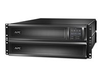 APC Smart-UPS X 2200 Rack/Tower LCD - UPS (rackmonterbar/extern) - AC 230 V - 1980 Watt - 2200 VA - Ethernet 10/100, RS-232, USB - utgångskontakter: 9 - 2U - svart - med APC UPS Network Management Card - för P/N: AR3003, AR3003SP, AR3006, AR3006SP, AR3103, AR3103SP, AR3106, AR3106SP, AR9300SP SMX2200R2HVNC