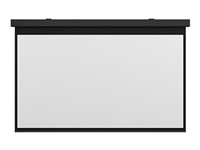 Multibrackets M Motorized Projection Screen Black Edition - Projektorduk - takmontering - motoriserad - 90" (229 cm) - 16:9 - Matte White - svart 7350022732629