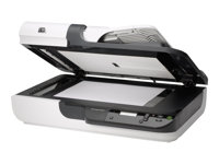 HP ScanJet N6310 Document Flatbed Scanner - Integrerad flatbäddsskanner - CCD - 220 x 356 mm - 2400 dpi x 2400 dpi - ADM (50 ark) - USB 2.0 L2700A#B19