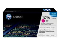 HP 124A - Magenta - original - LaserJet - tonerkassett (Q6003A) - för Color LaserJet 1600, 2600n, 2605, 2605dn, 2605dtn, CM1015 MFP, CM1017 MFP Q6003A