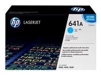 HP 641A - Cyan - original - LaserJet - tonerkassett (C9721A) - för Color LaserJet 4600, 4610, 4650 C9721A