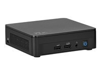 Intel Next Unit of Computing 13 Pro Kit - NUC13L3Kv5 - Slim Chassis Core i5 1350P - vPro Enterprise - 0 GB - ingen HDD RNUC13L3KV5000U