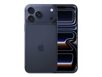 Apple iPhone 17 Pro Max - 5G smartphone - dual-SIM / Internminne 2 TB - OLED-skärm - 6.9" - 2868 x 1320 pixlar (120 Hz) - 3 st. bakre kameror 48 MP, 48 MP, 48 MP - front camera 18 megapixlar - deep blue MG014QN/A