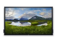 Dell P8624QT - 86" Diagonal klass (85.6" visbar) LED-bakgrundsbelyst LCD-skärm - interaktiv - med pekskärm (multitouch) - 4K UHD (2160p) 3840 x 2160 DELL-P8624QT