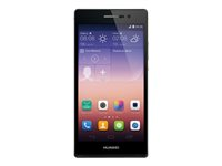 Huawei Ascend P7 - 4G pekskärmsmobil - RAM 2 GB / Internal Memory 16 GB - 5" - 1920 x 1080 pixlar - rear camera 13 MP - svart 51090149