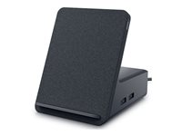 Dell Dual Charge Dock - HD22Q - Dockningsstation - USB-C - HDMI, DP - 1GbE - 90 Watt - BTO - med 3 års avancerad utbytesservice DELL-HD22Q-BB