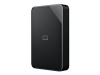 WD Elements SE WDBJRT0040BBK - Hårddisk - 4 TB - extern (portabel) - USB 3.0 WDBJRT0040BBK-WESN