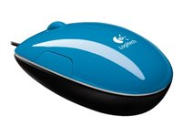 Logitech LS1 - Mus - laser - kabelansluten - USB - vattenblå 910-001109