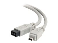 C2G - IEEE 1394-kabel - FireWire 800 (hane) till 4 pin FireWire (hane) - 1 m - formpressad 81597