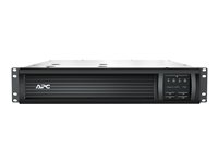 APC Smart-UPS 750VA LCD RM - UPS (kan monteras i rack) - AC 230 V - 500 Watt - 750 VA - Ethernet, RS-232, USB - utgångskontakter: 6 - 2U - svart - för P/N: AR3103SP, AR3106SP, AR4024SP, AR4024SPX429, AR4024SPX431, AR4024SPX432, NBWL0356A SMT750RMI2UC