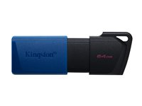 Kingston DataTraveler - USB flash-enhet - 64 GB - USB 3.2 Gen 1 (paket om 2) DTXM/64GB-2P