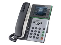 HP Poly Edge E320 - VoIP-telefon - med Bluetooth interface - 3-riktad samtalsförmåg - SIP - midnattsblå, vit 82M88AA