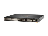 HPE Aruba 6300M - Switch - L3 - Administrerad - 48 x 10/100/1000 + 4 x 1 Gb/10 Gb/25 Gb/50 Gb SFP56 (upplänk/stapling) - bakre till främre luftflödet - rackmonterbar - TAA-kompatibel - för HPE Aruba 6300M 24p SFP+ LRM support and 2p 50G and 2p 25G MACsec Switch JL762A#ABB