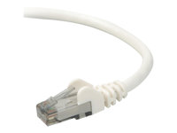 Belkin High Performance - Patch-kabel - RJ-45 (hane) till RJ-45 (hane) - 15 m - UTP - CAT 6 - formpressad, hakfri - vit - för Omniview SMB 1x16, SMB 1x8; OmniView SMB CAT5 KVM Switch A3L980B15M-WHTS