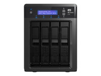 WD My Cloud EX4 WDBWWD0120KBK - NAS-server - 4 fack - 12 TB - SATA 6Gb/s - HDD 3 TB x 4 - RAID 0, 1, 5, 10, JBOD - RAM 512 MB - Gigabit Ethernet - iSCSI support WDBWWD0120KBK-EESN