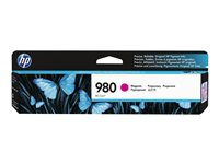 HP 980 - 86.5 ml - magenta - original - bläckpatron - för Officejet Enterprise Color MFP X585; Officejet Enterprise Color Flow MFP X585 D8J08A