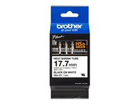 Brother HSe-241 - Svart på vitt - Rulle (1,8 cm x 1,5 m) 1 rulle (rullar) rör - för P-Touch PT-D600, D800, E310, E550, E800, H101, P750, P900, P950; P-Touch EDGE PT-P750 HSE241