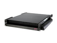 APC Rack Side Air Distribution 115V 60HZ - Fläktenhet - svart - 2U - för P/N: AR3103, AR3103SP, AR3106SP, SMTL3KRM2UCL, SMX2KR2UX145, SMX3KR2UNCX145, SRYL5K20XLT18 ACF201BLK