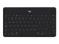 Logitech Keys-To-Go - Tangentbord - trådlös - Bluetooth - Nordisk - svart 920-006709