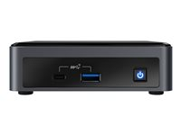 Intel Next Unit of Computing 10 Performance kit - NUC10i3FNKN - mini-PC - AI Ready - Core i3 10110U 2.1 GHz - 0 GB - ingen HDD BXNUC10I3FNKN2