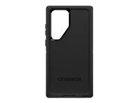 OtterBox Defender Series - Skyddsfodral för mobiltelefon - robust - polykarbonat, syntetiskt gummi - svart - för Samsung Galaxy S23 Ultra 77-91057