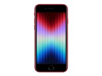 Apple iPhone SE (3rd generation) - (PRODUCT) RED - 5G smartphone - dual-SIM / Internal Memory 256 GB - LCD-skärm - 4.7" - 1334 x 750 pixlar - rear camera 12 MP - front camera 7 MP - röd MMXP3QN/A