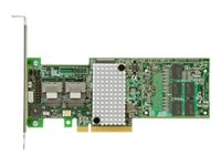 Lenovo ServeRAID M5110 - Kontrollerkort (RAID) - 8 Kanal - SATA 6Gb/s / SAS 6Gb/s - låg profil - RAID 0, 1, 10 - PCIe 3.0 x8 - för System x3100 M5; x3300 M4; x3500 M4; x3530 M4; x3550 M4; x3630 M4; x3650 M4 BD 81Y4481