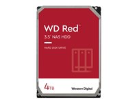 WD Red WD40EFAX - Hårddisk - 4 TB - inbyggd - 3.5" - SATA 6Gb/s - 5400 rpm - buffert: 256 MB WD40EFAX