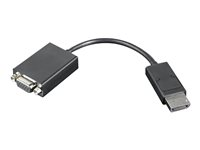 Lenovo - Videokonverterare - DisplayPort - VGA - svart - för ThinkCentre M75t Gen 2; M80s Gen 3; M90a Gen 3; M90q Gen 2; M90t Gen 3; ThinkCentre neo 70 57Y4393