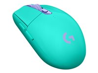 Logitech G G305 - Mus - optisk - 6 knappar - trådlös - 2.4 GHz - trådlös USB-mottagare - mint 910-006378