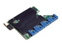 Intel Integrated RAID Module RMS2AF040 - Kontrollerkort (RAID) - 4 Kanal - SATA 3Gb/s / SAS 6Gb/s - RAID RAID 0, 1, 5, 10, 50 - PCIe 2.0 x4 - för Server Board S5520; Server System SC5650, SR1630, SR1695; Workstation System SC5650 AXXRMS2AF040