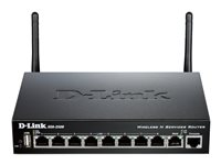 D-Link Unified Services Router DSR-250N - Trådlös router 8-ports-switch - 1GbE - Wi-Fi DSR-250N