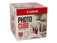 Canon PP-201 - Blank - rosa - 130 x 130 mm 40 ark fotopapper - för MAXIFY GX3050, GX4050, GX5050, GX5550, GX6550; PIXMA G1530, G2570, G3570, G4570, G650 2311B075