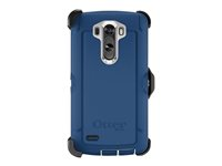 OtterBox Defender Series LG G3 - Skyddsfodral för mobiltelefon - polykarbonat, syntetiskt gummi - blå svalka - för LG G3 77-44298